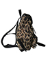 Leopard Festival Backpack, side view